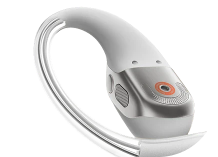 Adaptable, <br>
Flexible Ear Hook 
